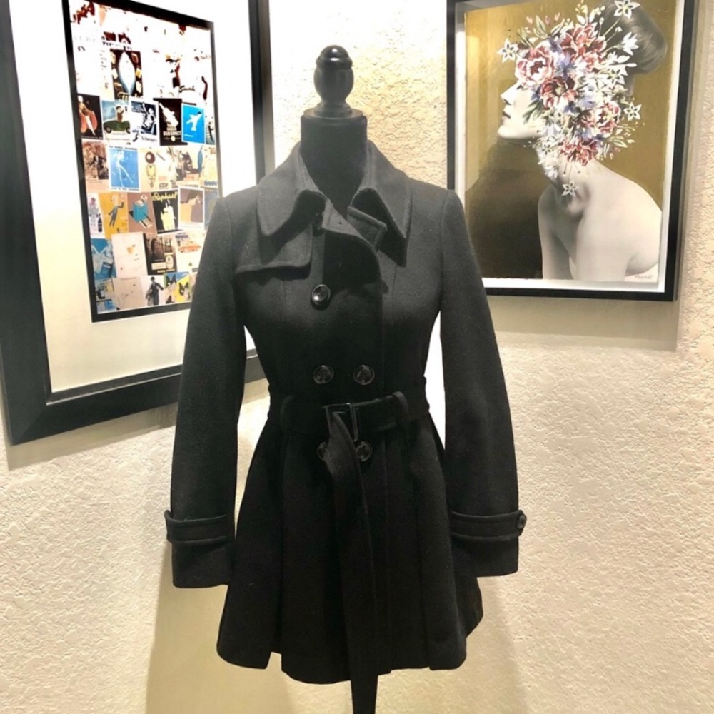 Moda International Wool Princess Pea Coat